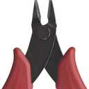 Klein Tools D275-5 Diagonal Flush Cutters, Made in USA, Micro Wire and Compact Zip Tie Cutter, Ultra-Slim Precision for Work in Confined Areas, 5-Inch