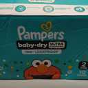 Pampers Diapers - Baby Dry - Size 2, 112 Count, Absorbent Disposable Infant Diaper 