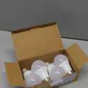 Full Spectrum Light Bulb, 6000K Natural Sunlight Bulbs, 9W 60W Equivalent LED Light Bulb, Natural Light Bulbs A19, E26/E27, 4 Pack