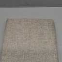 100% Blackout Shield Linen Look Textured Pinch Pleated Curtains Blackout Drapes 90 Inch Long 2 Panels Set, Faux Linen Blackout Curtains for Bedroom & Living Room, 40" W x 90" L, Dark Faux Linen