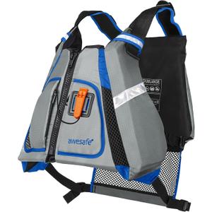 awesafe Adult Watersport Universal Vest (Medium/Large, Blue)