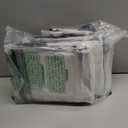 5 Pack Moving Bags, Wreath Storage Bag, Garland Container, Clear Storage Bags with Handles and Zippers Moving Bag for College Carrying, Bedding, Toys Organizer, Under the Bed Storage (Black)