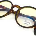 J+S Blue Light Reading Glasses for Women Men | 3 in 1 Readers Block Harmful Blue-Light 100% UVA UVB |3.0+ Diopter