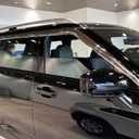 Chrome Side Window Wind Deflectors 6pcs Compatible with 2026 Palisade