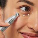 Clinique All About Eyes Brightening Serum Concentrate With Vitamin C, Hyaluronic Acid + Retinol | Hydrating + Reduces Dark Circles, 0.34 Fl Oz