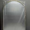 24x36 Inch Arched Gold LED Mirror for Bathroom, Adjustable 3000K/4500K/6000K, Wall Mounted Framed Lighted Bathroom Vanity Mirror with Lights, Anti-Fog, Dimmable, Memory Function