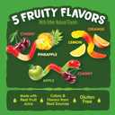 Black Forest Gummy Worms Candy, Made With Real Fruit Juice, Resealable Bag, 5 Pound Bulk Bag