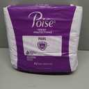 Poise Incontinence & Postpartum Pads for Bladder Leaks, 5 Drop Maximum Absorbency, Long Length, 84 Count