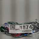 Multi Charging Cable 3.5A Multiple Charger Cable Braided 4 in 1 Multi USB Cable Fast Charging Cord with IP/Type C/Micro Ports for Cell Phones/iPhone Series/Tablets/Samsung Galaxy & More (2Pack 4Ft)