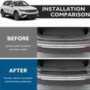 Rear Bumper Guards for Volkswagen VW Tiguan 2018-2024 Accessories ABS Material Bumper Protector Bumper Guard