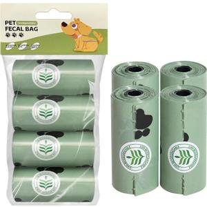 Poop Bags for Dogs, Dog Poop Bag Rolls and Small Trash Bags for Waste Cleanup, Extra Thick Doggie Bags for Pooper Scooper Scented Dog Waste Bag for Outdoor Puppy Walking and Travel 60 Count