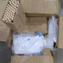 Heypappy 6 Pack Teepee Tent for Kids with Inflatable Airbed, Light, Toddler Tent Children Room Tents, Slumber Party Sleepover Tents, Indoor Outdoor Kids Playtent Playhouse for Girls & Boys (White)