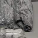 Heated Blanket Twin Electric Blanket 62X84in - Fast Heating Blanket for Adults Ultra Soft Flannel & Warm Sherpa with 5 Heat Levels & 10 Hrs Timer, Machine Washable, Office Use for Winter(Gray)