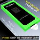 3 x Ferilinso Auto-Dust-Install 3 Pack Privacy Screen Protector for iPhone 17 Pro Max with (Private Accessories)-Metal Aluminum Alloy Camera Lens Protector, Tempered Glass Cover, Case Friendly