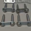 Lippert Trailer Axle Attaching Parts (AP) Suspension Kit for 2,000-7,000-lb. Double-Eye Single Axles - No Equalizer - 121101