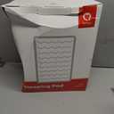 QPAU Twin Size Air Mattress Camping Pad  9 Thick R810 Insulated Inflatable Mattress with Foam Comfort & Foot Pump, Twin Air Mattress for Camping, Road Trips, and Home Guests (Single)