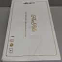 SheSole Women's Open Toe Strappy Low Block Heel Bling Rhinestone Sandals for Wedding Bride Dress Shoes (9, Champagne)