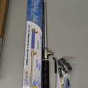 Upgraded Hydro Jet High Pressure Power Washer - Jet Nozzle for Garden Hose Power Washer Wand with 3 High Pressure Nozzle and Quick Connectors(Black) 