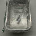 Sweetude 4 Pcs Stainless Steel Dog Bowls Bulk High Capacity Metal Dogs Food and Water Bowls for Large Dogs Pets(Silver,0.85 Gallon)