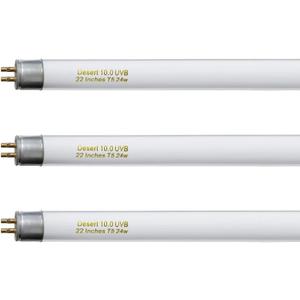 Celiwace T5 10.0 UVB Reptile Light Bulb 22 inch, Desert Reptile UVB Bulb 24W, for Lizards, Bearded Dragons, Chameleons