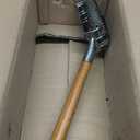 HOUSE AGAIN Grill Brush Bristle Free, 304 Stainless Steel Food-Grade Brush Head with Scraper, Safe BBQ Outdoor Grill Cleaning Brush Strong Barbecue Brush Cleaner Non Wire for Grill Grate/Wooden Handle