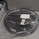 Defined Deco 12in Decorative Tray-Round Serving Tray with Metal Handle-Black Decorative Tray for Home Decor,Living Room Decor,Coffee Table Decor,Rustic Wooden Tray for Kitchen Table Decor,Dining Table