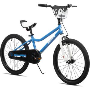 KEANO 20 Inch Kids Bike for Age 7-10 Years Boys, Kids Bicycle with Training Wheels & Coaster Brake, Children Bike, Blue