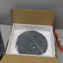 Yoobure Coat Rack Freestanding with Natural Marble Base - Coat Tree with 8 Hooks Heavy Duty Coat Hanger Stand, Metal Coat Rack Stand for Jacket, Hat, Clothes & Bag, Hall Tree Hat Rack for Entryway (Black)