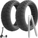 50/75-6.1 Off-road Solid Tire, 8 1/2 x2 Scooter tire, 8.5x2 Scooter Tubeless Solid Tire, for Gotrax GXL V2/XR/APEX Xiaomi M365/M365 Pro/Pro 2/1S/ 3/3 Lite Scooter (2 Pack) (C)