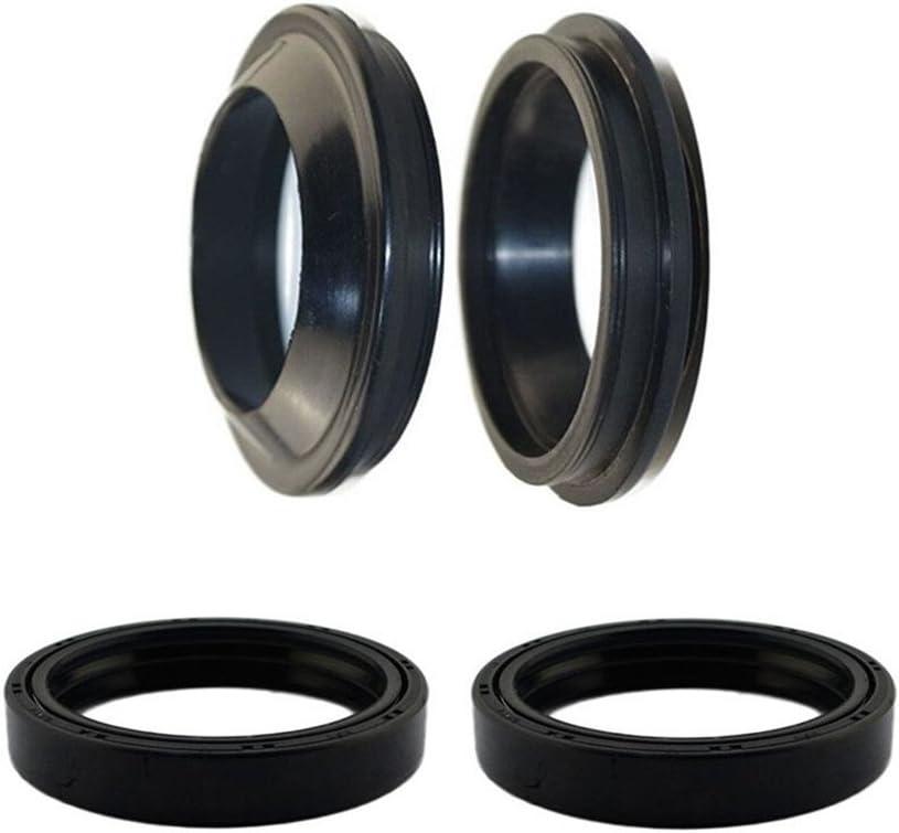 AHL Front Fork Shock Oil Seal and Dust Seal Set 35mm x 48mm x 11mm for Honda CX500C Custom 1981-1982 CB550K CB550 K 1974-1978 ATC250R ATC250 R 1983-1984