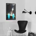 Wall Mount Display Frame for Star Trek Enterprise 10356 | Space-Saving Display Board, Turn Your Build into Wall Art | Compatible with Lego Star Trek Enterprise (Only Board, 32" x 20")