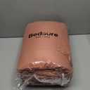 Bedsure Comforter Duvet Insert - Quilted Comforters Oversized King Size, All Season Duvet, GentleSoft Down Alternative Bedding, with 8 Tabs, Gifts for Women, Dusty Pink, Oversized King 116x98 Inches