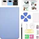 GREEN FUSION Compatible with Pixel 8 Pro Back Glass Cover Replacement (Bay)