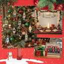 48 Sets Christmas Nutcracker Ornament Funny Air Freshener Ornaments with Xmas Greeting Card Scent Sachets Employee Appreciation Gifts for Staff Coworkers Christmas Tree Party Office Decor