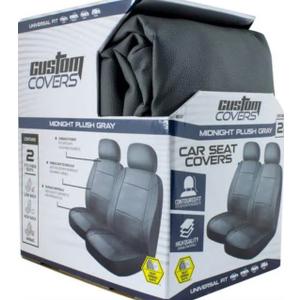 Custom Accessories Gray Bucket Low Back Seat Cover