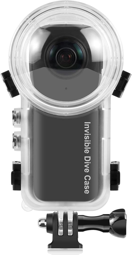 PULUZ 50m/164ft Waterproof Case Underwater Diving Housing Shell for Insta360 X4, 1 Pack