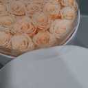 Forever Flowers in a Luxury Suede Box, Preserved Roses Birthday Gifts for Women, Romantic Anniversary for Mom Her Girlfriend Wife
