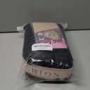 quickwig Curly Half Wig 3 In 1 Seamless Long Half Wigs for Black Women Kinky Curly Half Wig Glueless Shaggy Waves Flip Over Wigs Ready to Go Synthetic Headband Wig 20 Inches Black Color