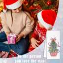 Christmas Chinoiserie Kitchen Towels Decor,Red Bow Christmas Tree Towels Gifts,Blue Lobster Christmas Hand Towels for Bathroom Kitchen,Grandmillennial Decor,16x24 Inches