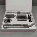 5-in-1 Blow Dryer Brush Set - 110,000 RPM High Speed Hair Dryer & Airbrush Hair Multi Styler - No Heat Damage Auto Wrap Air Curler - Magic Hot Air Styler for at Home Styling Women Gray