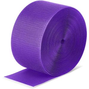 Shappy Gymnastics Mat Hook Fastener Gymnastics Cheer Mats for Tumbling 4" Wide Carpet Repair Nylon Hook for Carpet Bonded Foam Seams for Cheer Gym Floors Cheerleading Supplies (Purple)