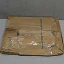 Mesh Hanging Wall File Organizer, 5-Tier File Holder Wall Mounted Magazine Rack with Hooks Wood Document Storage Mail Organizer for Office Home, Antique Brown