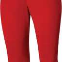 Easton Girls Easton | Pro Elite Fastpitch Softball Pants | Youth Sizes | Multiple Colors (Medium, Scarlet)