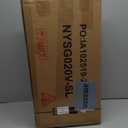 TEENFON Pedestal Sink Storage Cabinet, Under Sink Cabinet with 2 Doors & Shelf, Under Bathroom Sink Cabinet, Pedestal Sink Storage for Bathroom, Green