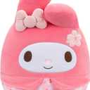 Squishmallows Original Sanrio 14-Inch My Melody Floral Print Plush - Medium-Sized Ultrasoft Official Jazwares Plush
