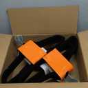 Amazon Basics Slim Velvet Non-Slip Space Saving Suit Clothes Hangers, Closet Organizer, Black, 50-Pack