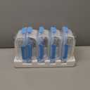 UMEIED 10 Pack Glass Food Storage Containers with Lids Leakproof, Airtight Glass Meal Prep Containers For Lunch, On The Go, Leftover, Dishwasher Safe (Blue)