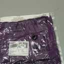 storeofbaby Purple Dress for Girls Casual Long Sleeve Elastic Waist Dresses Purple 8-9 Years (Purple)