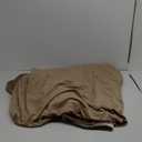 H.VERSAILTEX Modern Velvet Plush 4 Piece High Stretch Sofa Slipcover Strap Sofa Cover Furniture Protector Form Fit Luxury Thick Velvet Sofa Cover for 3 Cushion Couch Width Up to 90 Inch,(3 Cushion Sofa, Camel)