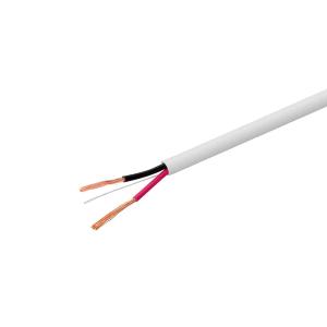 Monoprice Speaker Wire - CL3 in-Wall Rated, 2-Conductor, Color Coded, 16AWG, 250 Feet, White